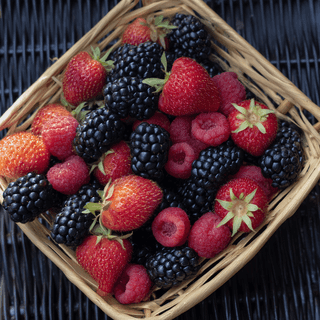 A basket full of Berries