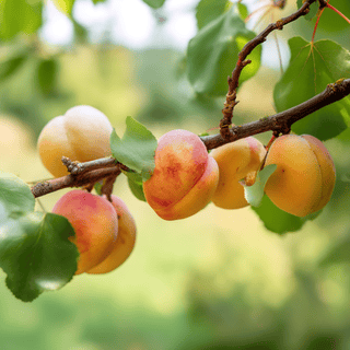 A close photo of a Apricot