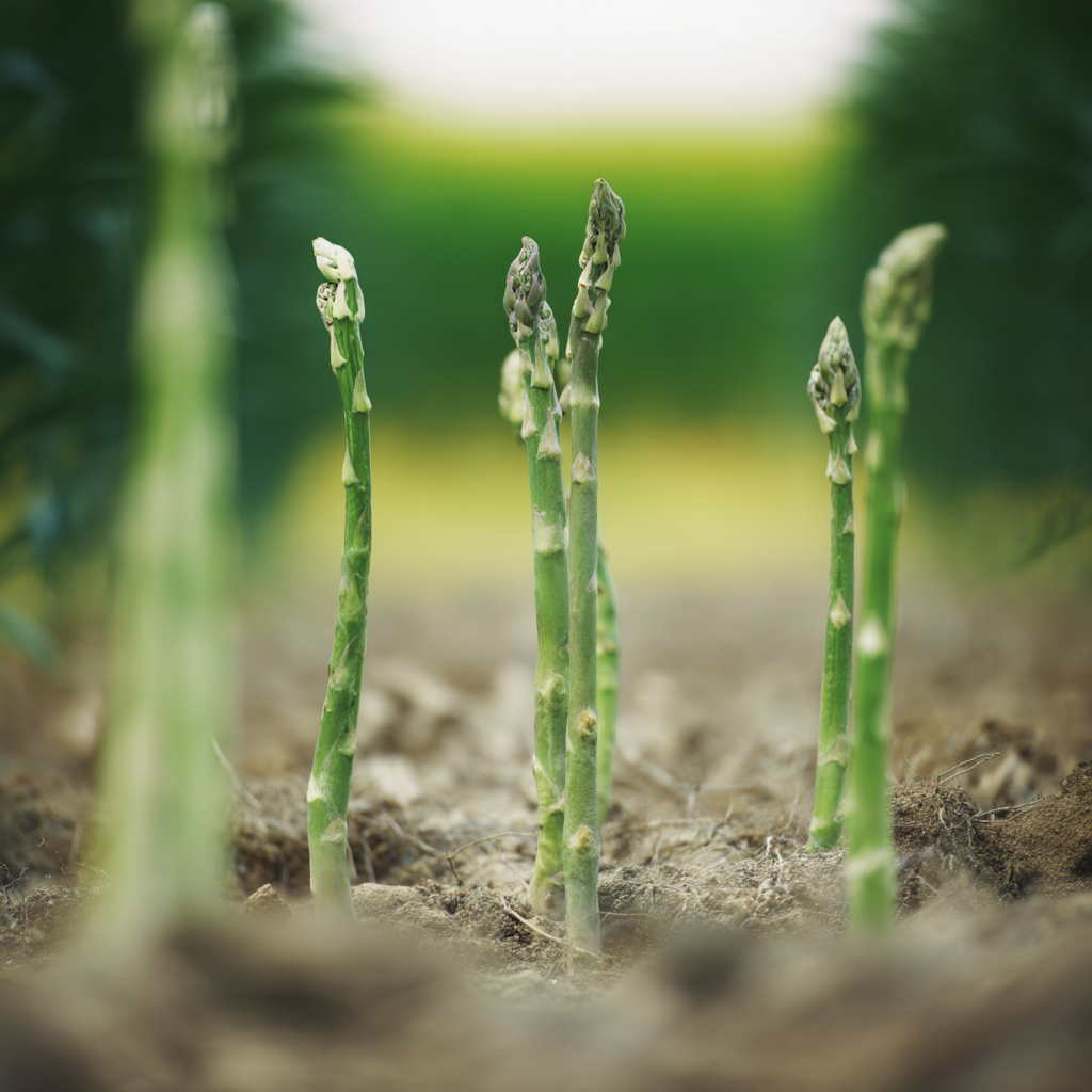 $A close photo of a Asparagus