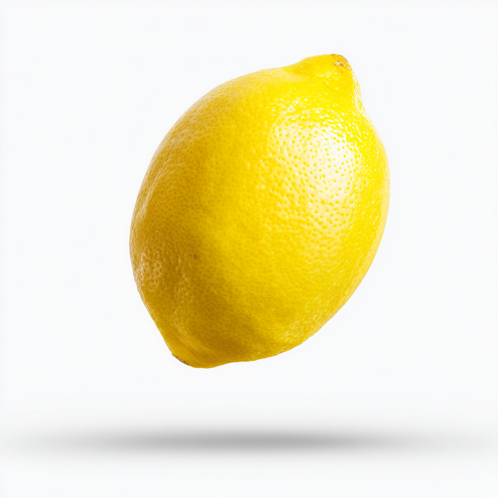 Un citron parfaitement mûr