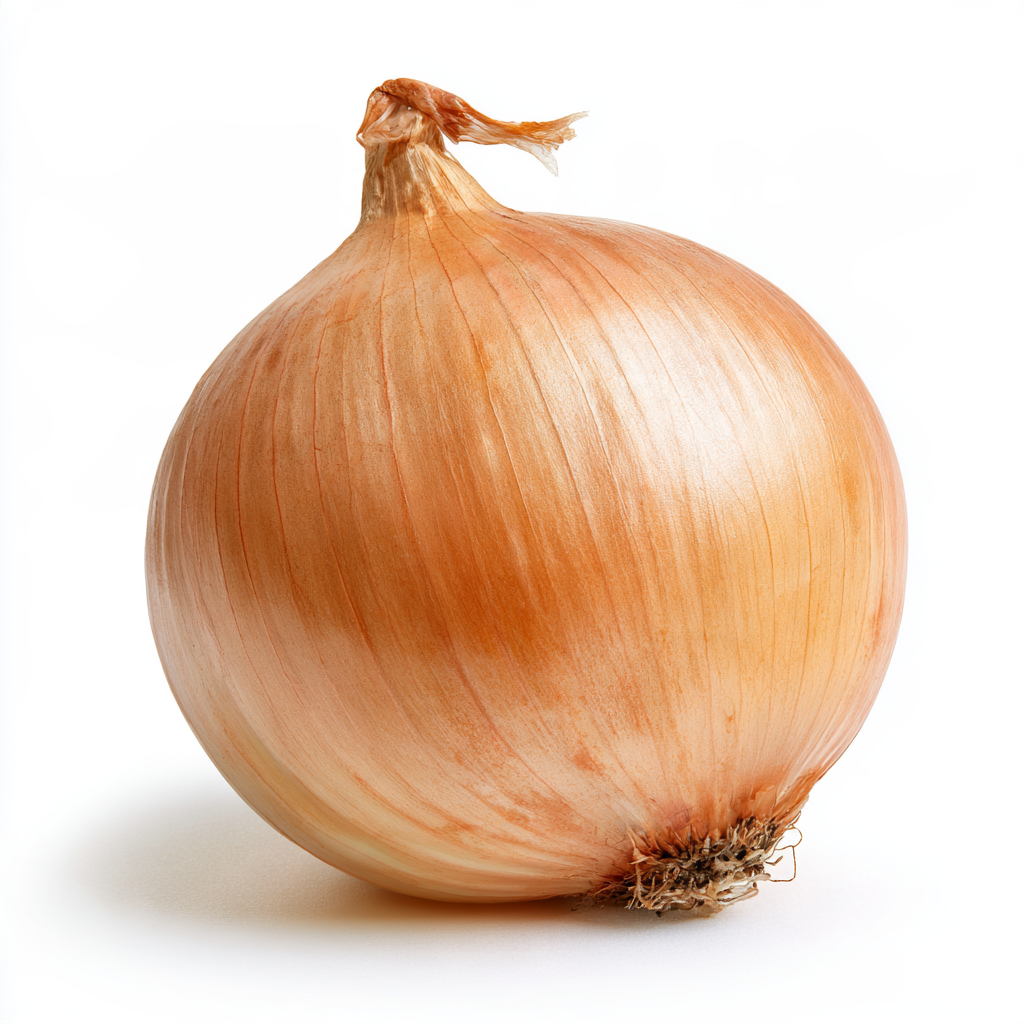 A mature onion